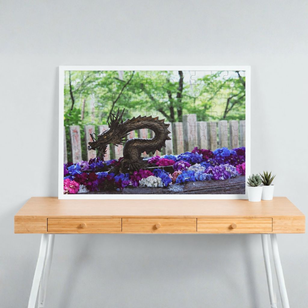 Sensory Jigsaw Puzzle🧩｜五感で味わう茨城の風景「雨引観音」木製ジグソーパズル