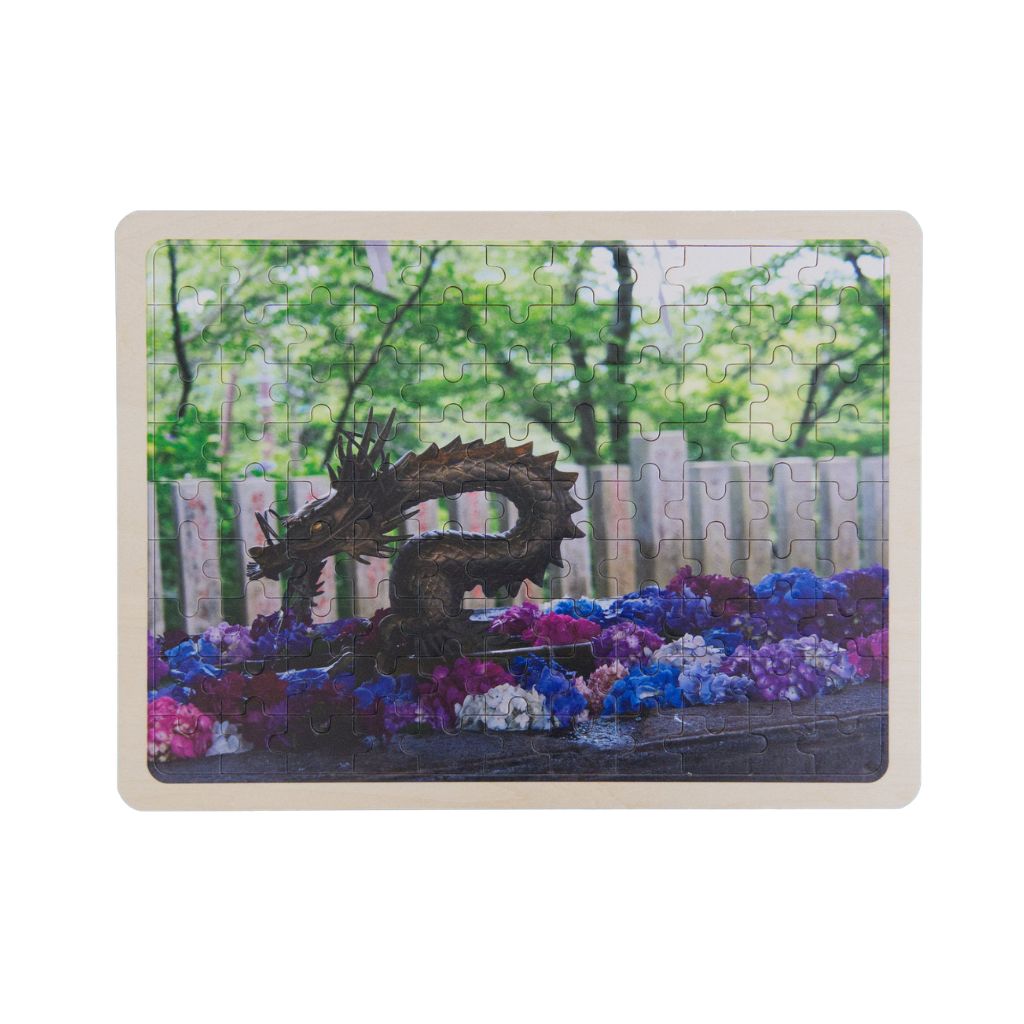 Sensory Jigsaw Puzzle🧩｜五感で味わう茨城の風景「雨引観音」木製ジグソーパズル