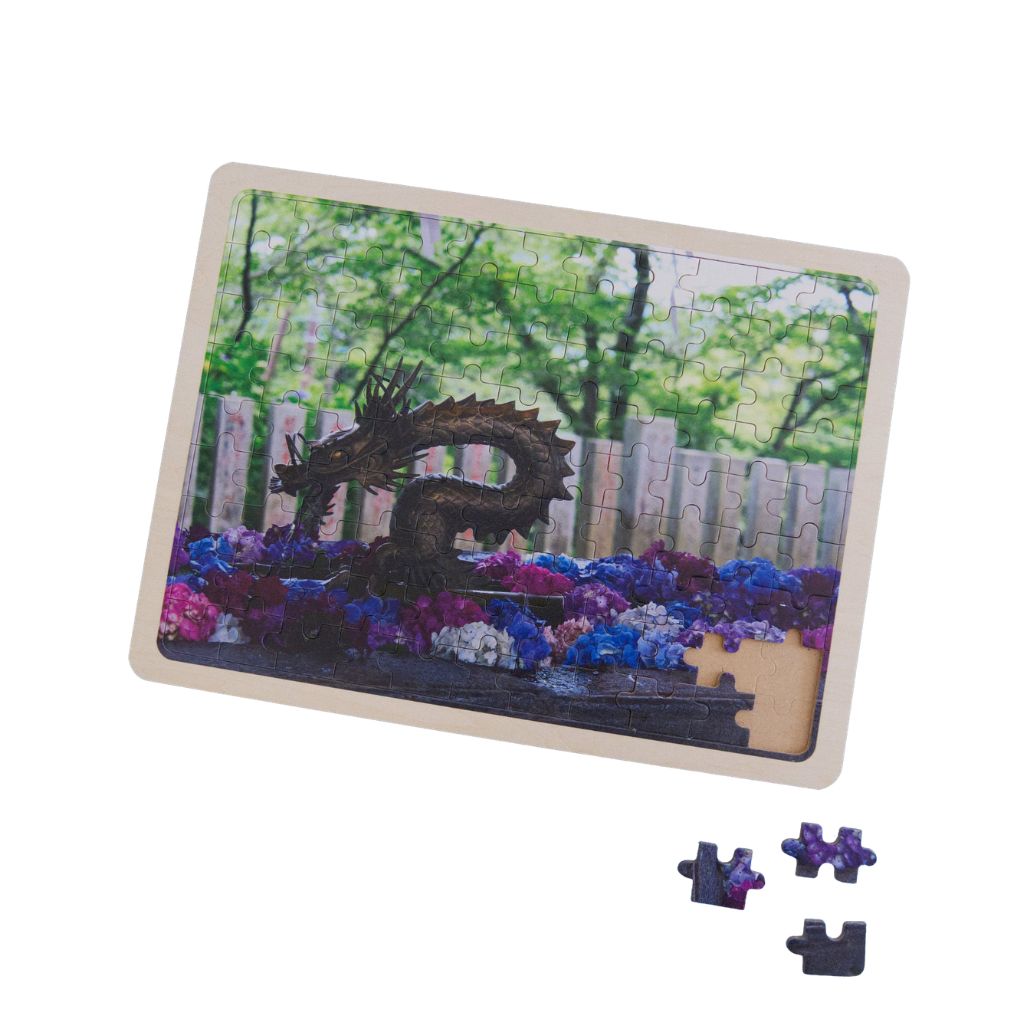 Sensory Jigsaw Puzzle🧩｜五感で味わう茨城の風景「雨引観音」木製ジグソーパズル