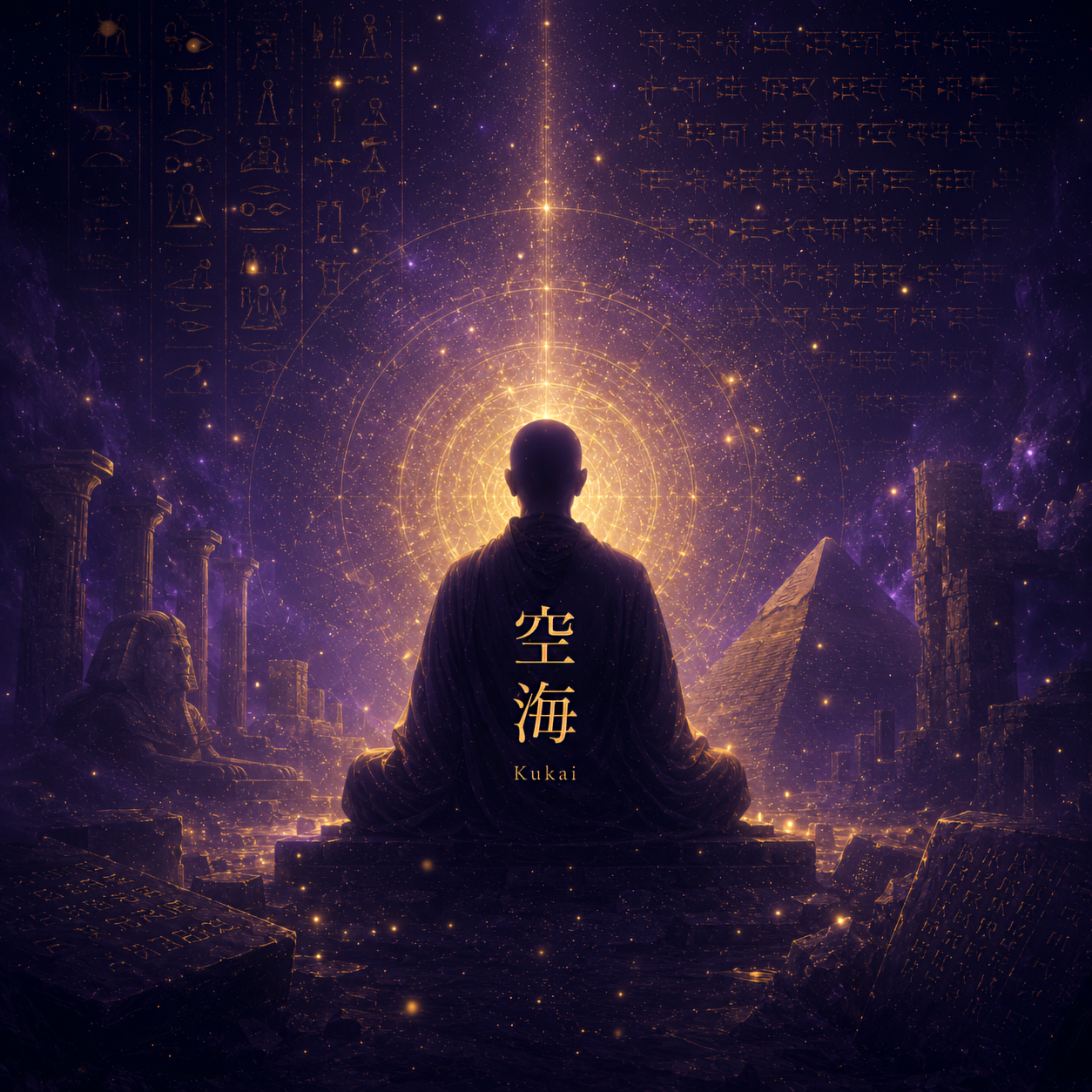 Kukai（空海）: Soul's Multidimensional Strata (432Hz + 852Hz)